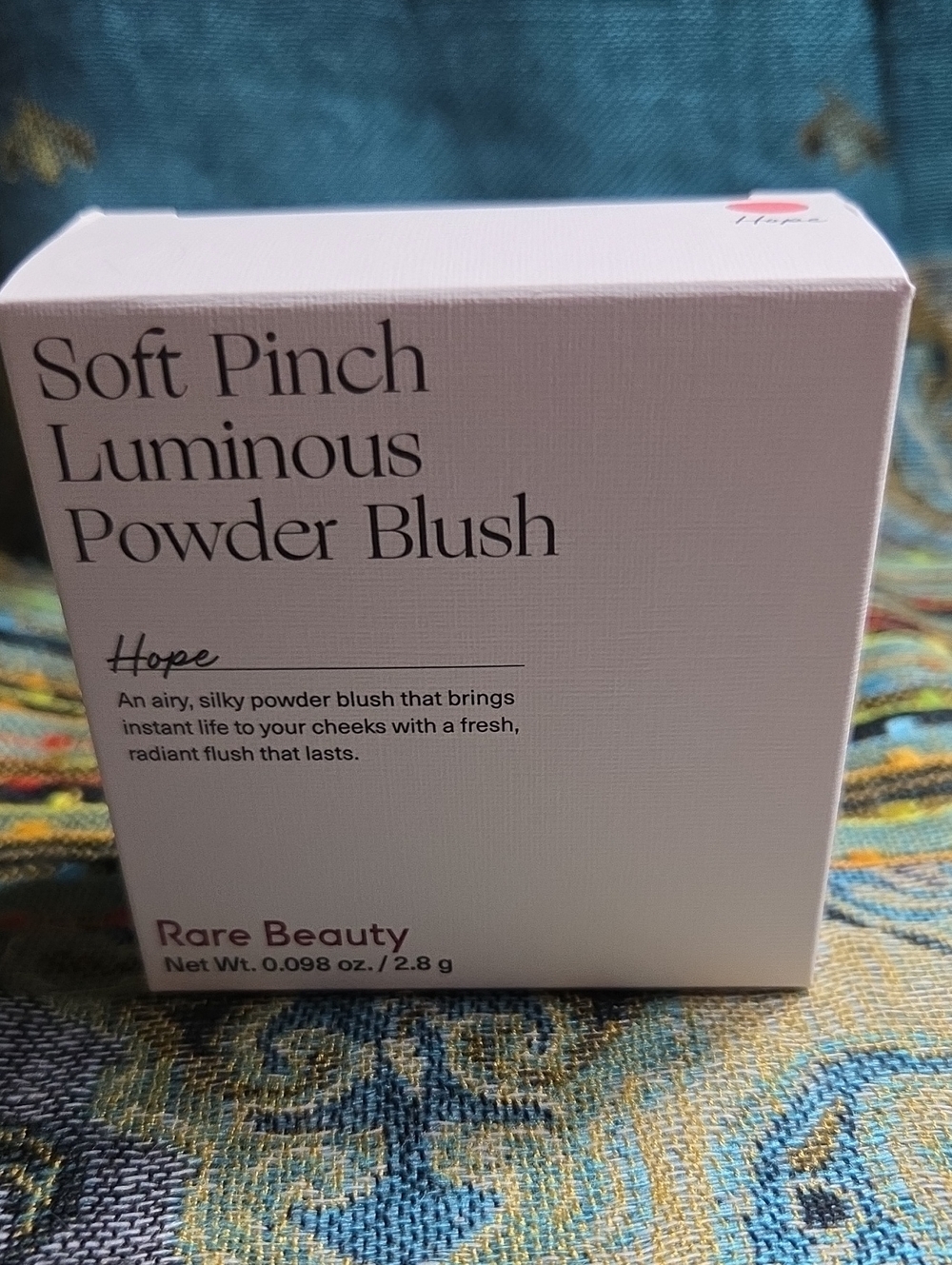 Rare Beauty Soft Pinch Luminous Powder Blush In Color Hope (Nude Mauve)
